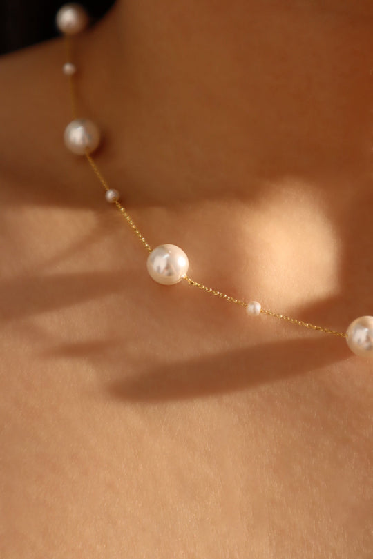 Collana di perle multiple