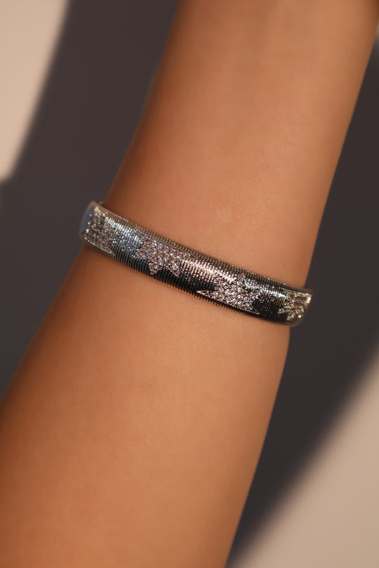 Bracciale a stella di diamanti