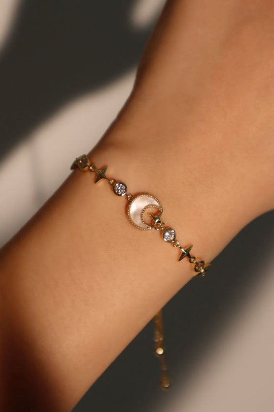 Bracciale Shell Moon Star