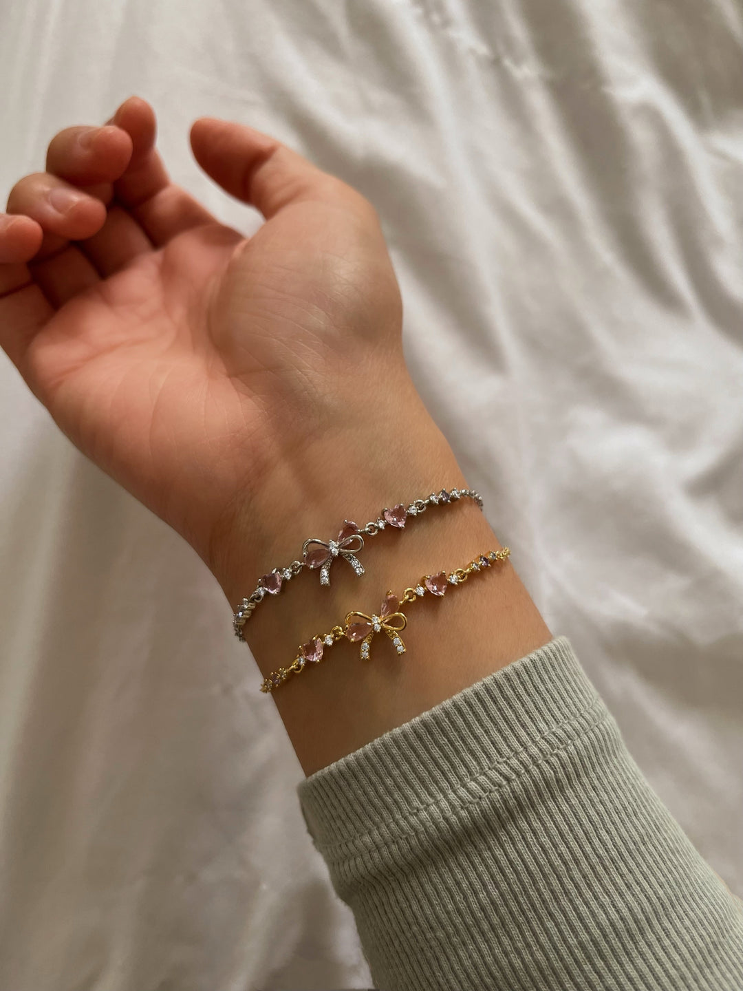 Bracciale Fiocco con Zirconi