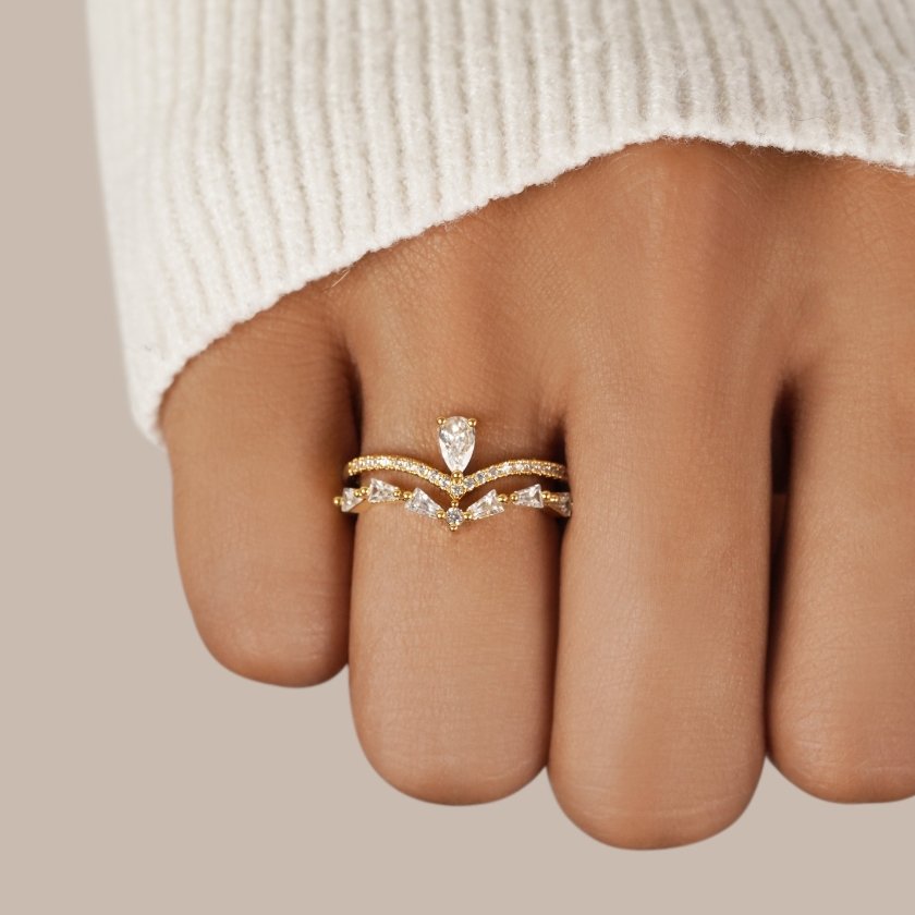 Anello Lilly Cristalli