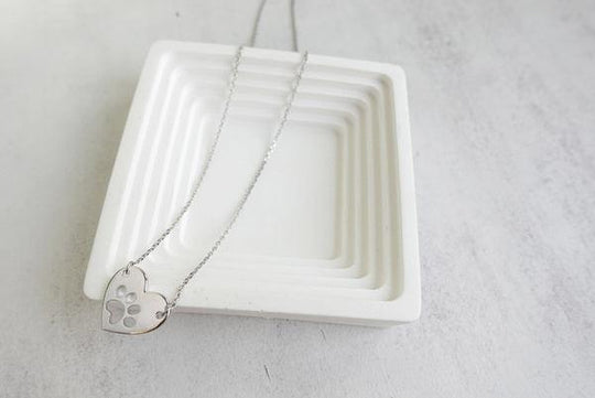 Collana Cuore con Zampa