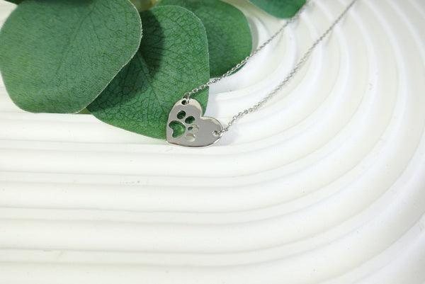 Collana Cuore con Zampa
