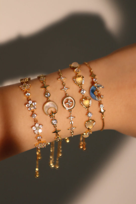 Bracciale Shell Moon Star
