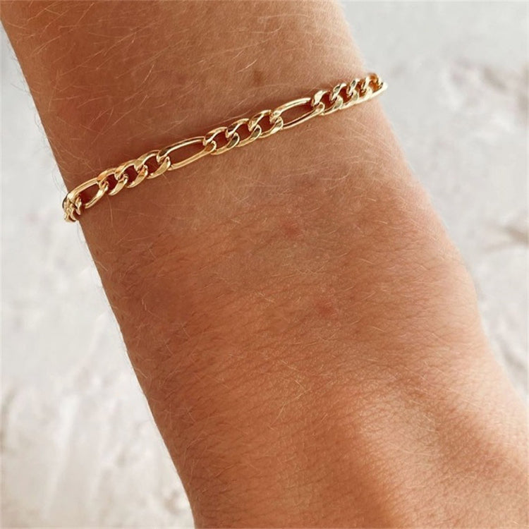 Bracciale a catena in oro Saturno