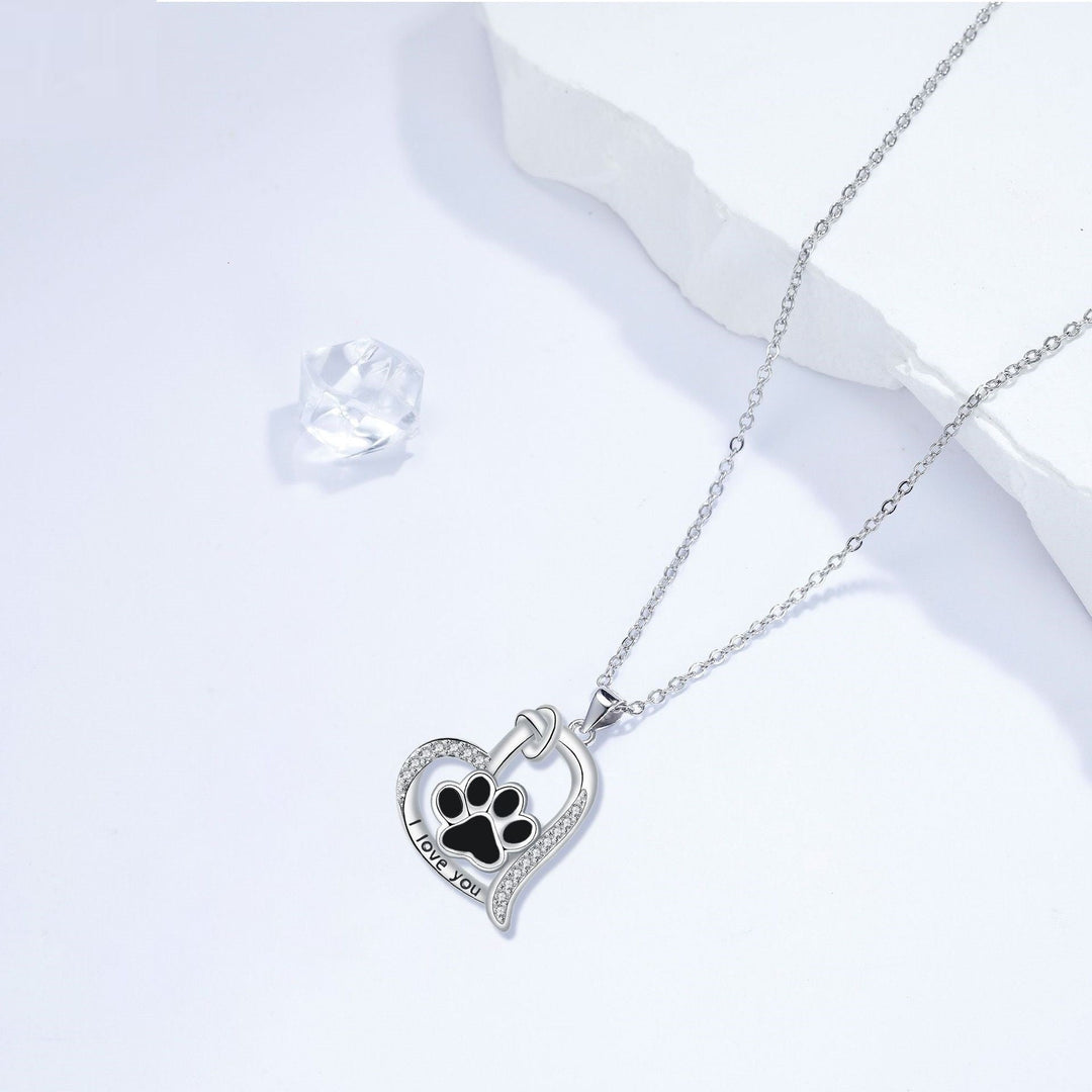 Collana Cuore e Zampa Fedele