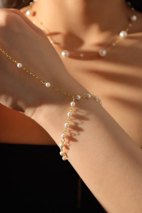 Collana di perle multiple