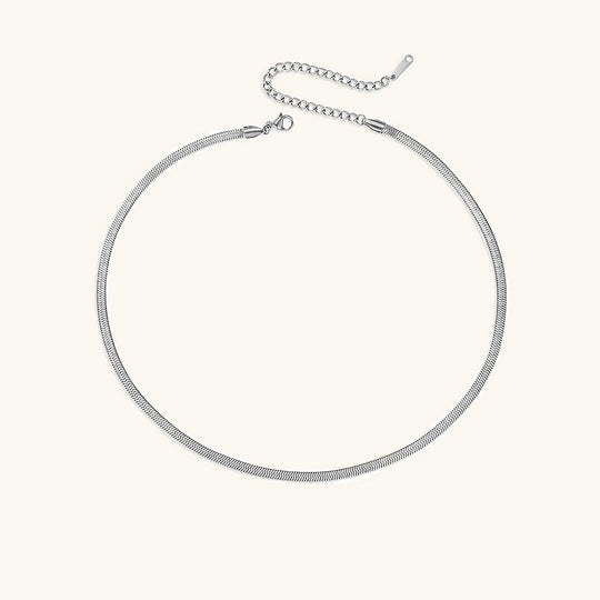 Collana a spina di pesce in oro Elizabeth