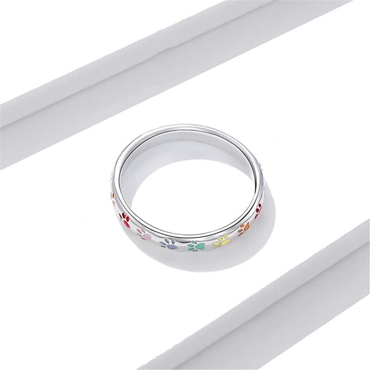 Anello con Impronta Zampa