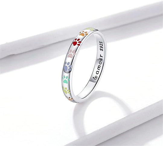 Anello con Impronta Zampa