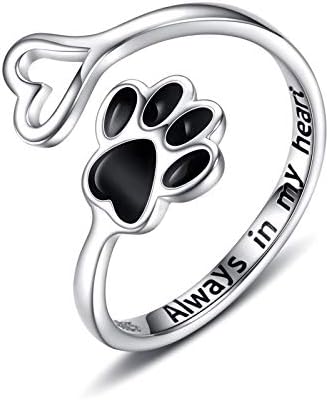 Anello Artigianale Cuore & Zampa