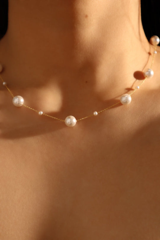 Collana di perle multiple