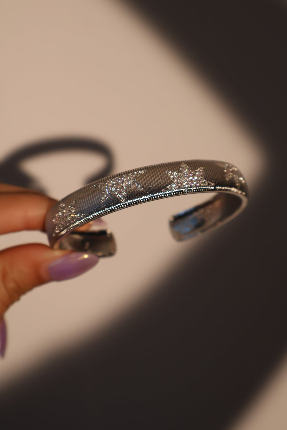 Bracciale a stella di diamanti