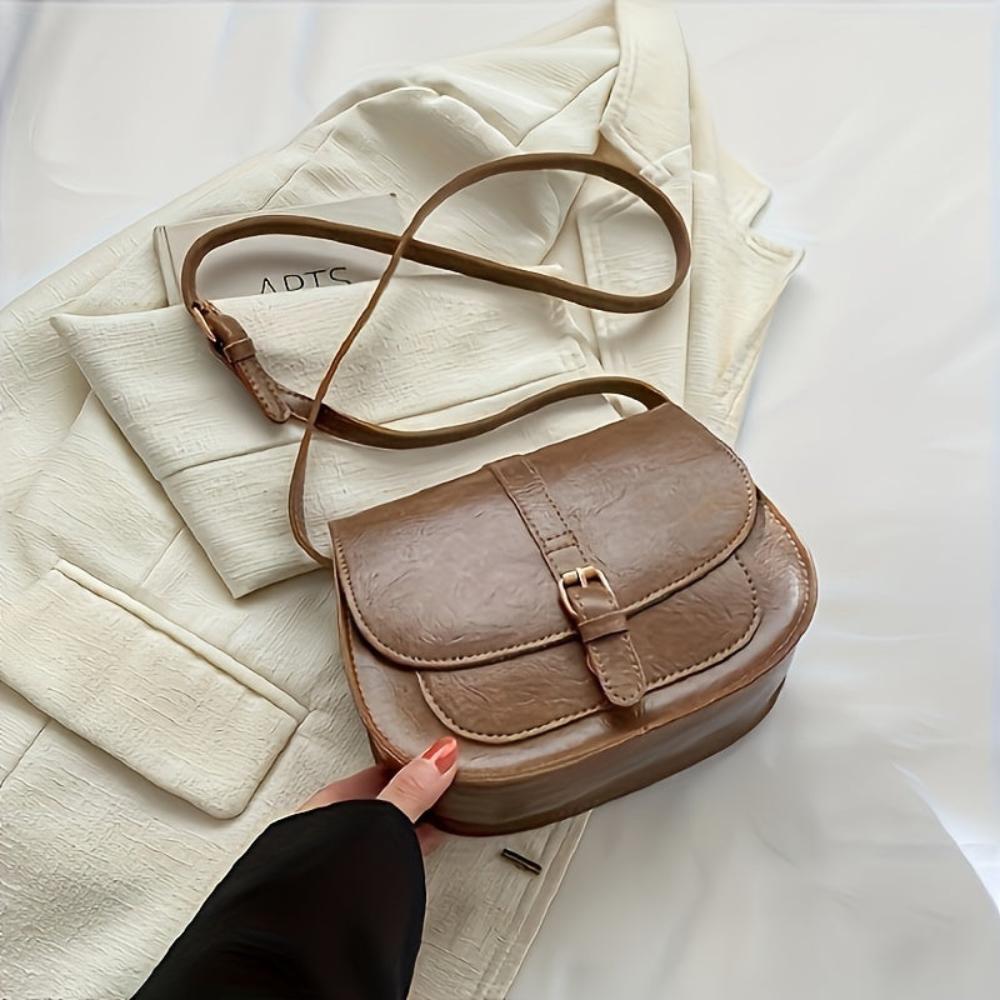 Borsa a Tracolla Stile Sella Classica Evelyn