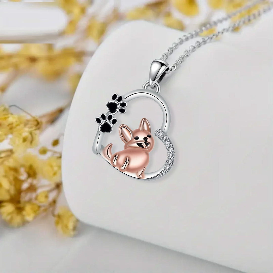 Collana Cane Amico del Cuore