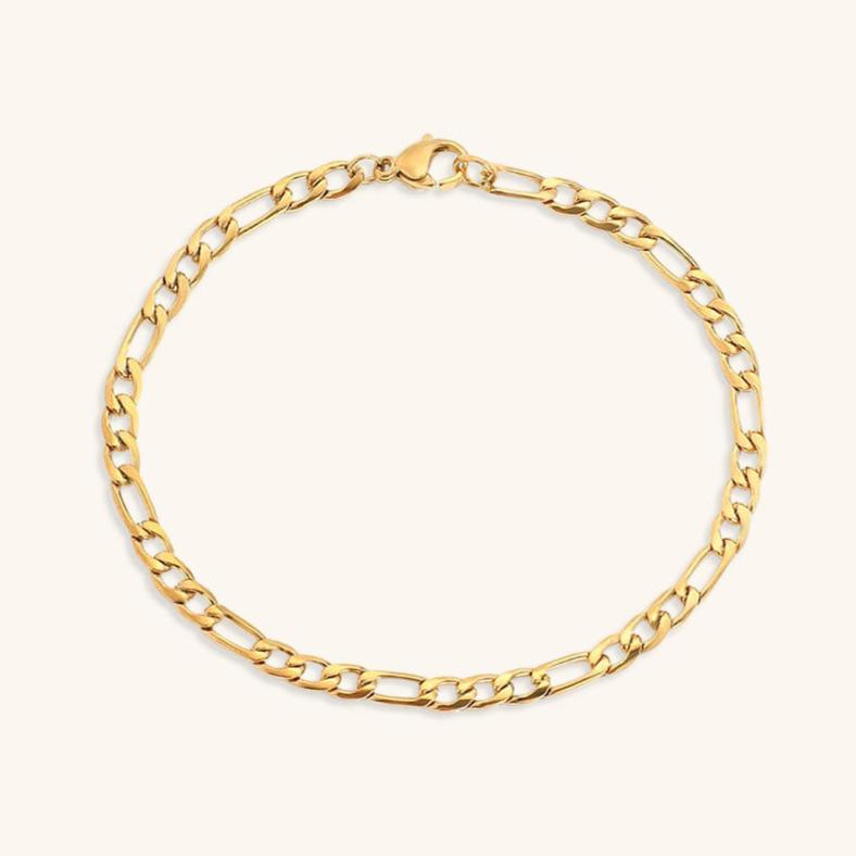 Bracciale a catena in oro Saturno