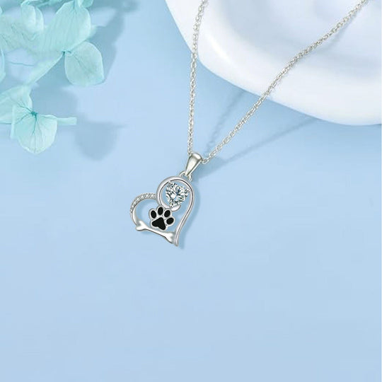 Collana Cuore Zampa