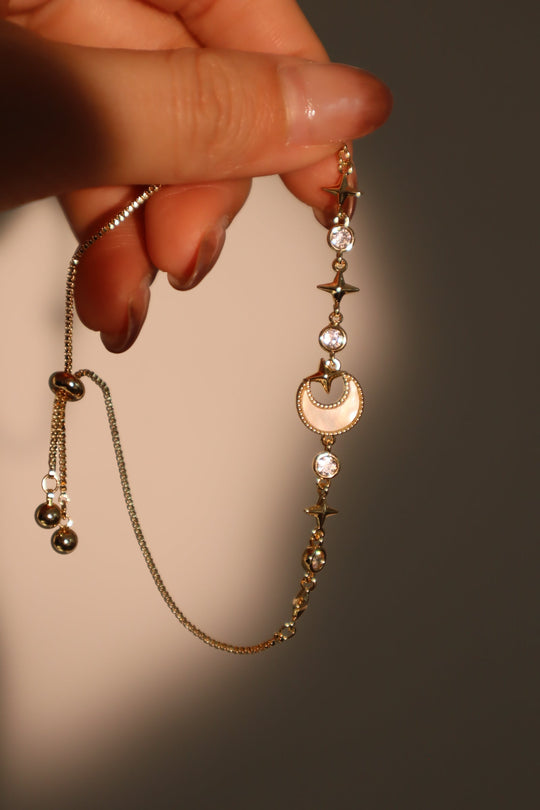 Bracciale Shell Moon Star