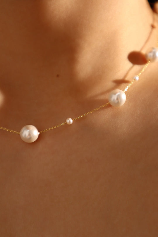 Collana di perle multiple