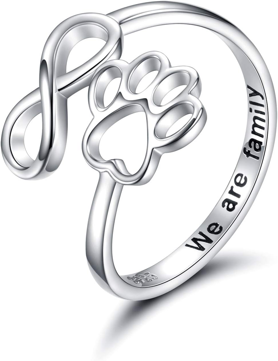 Anello Artigianale Cuore & Zampa