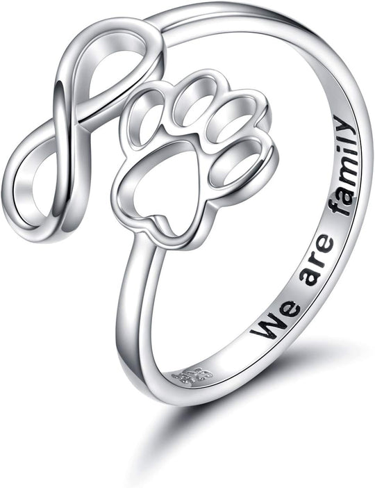 Anello Artigianale Cuore & Zampa