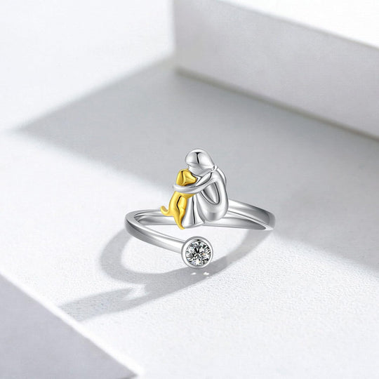 Anello Cane Artigianale