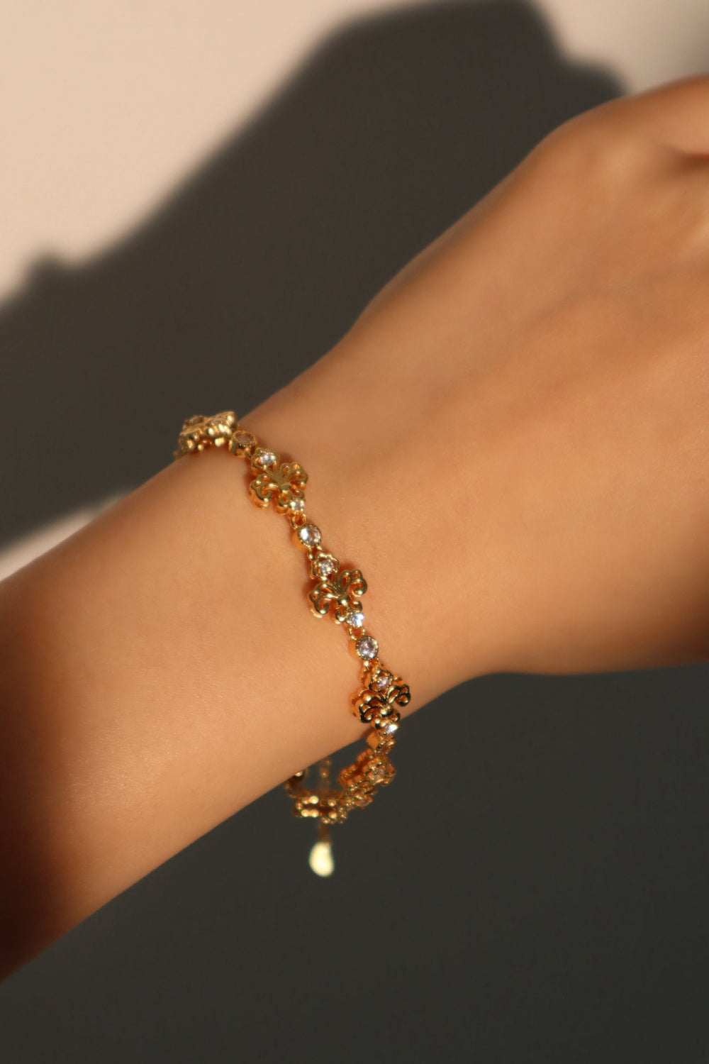 Bracciale Iris con diamanti multipli