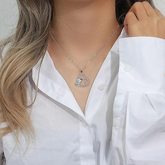 Collana Cuore “Compagno Fedele''