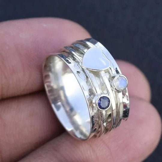 Anello Cuore Spinner