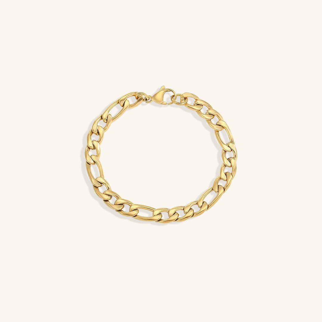 Bracciale a catena in oro Saturno