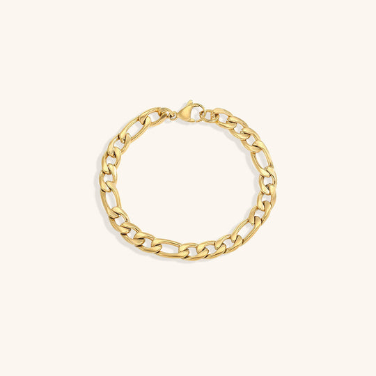 Bracciale a catena in oro Saturno