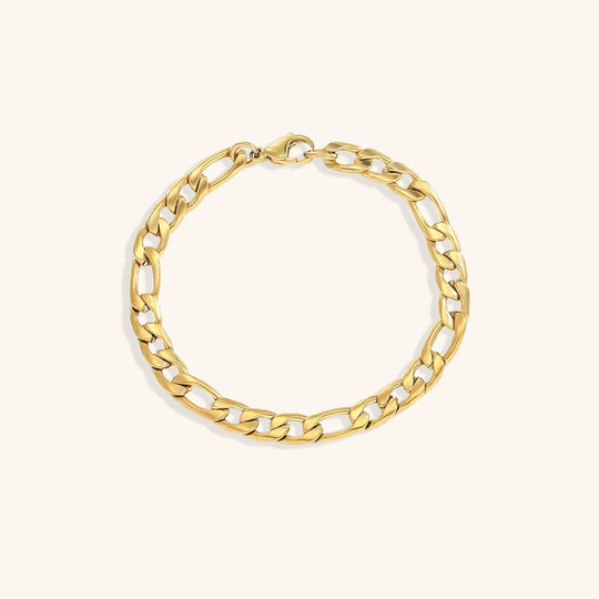 Bracciale a catena in oro Saturno