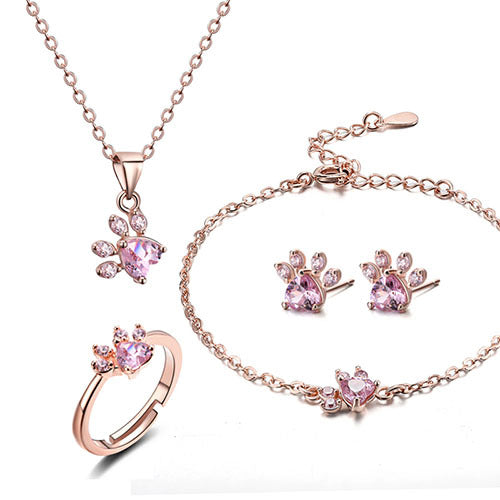 Set Gioielli Zampa Donna