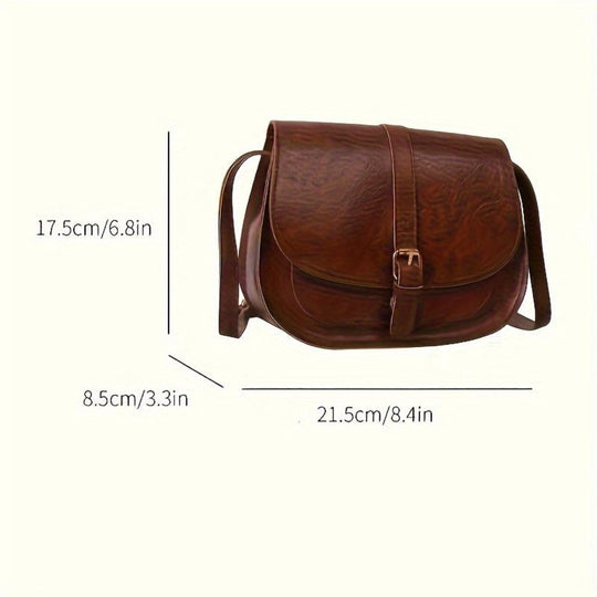 Borsa a Tracolla Stile Sella Classica Evelyn