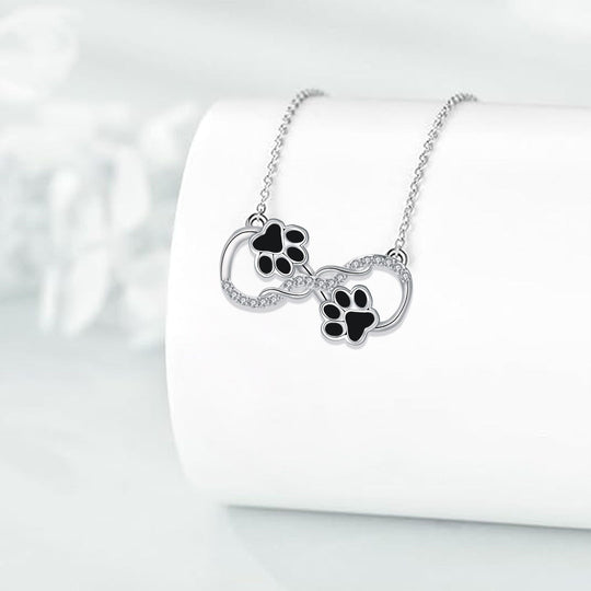 Collana Amore Infinito con Zampa