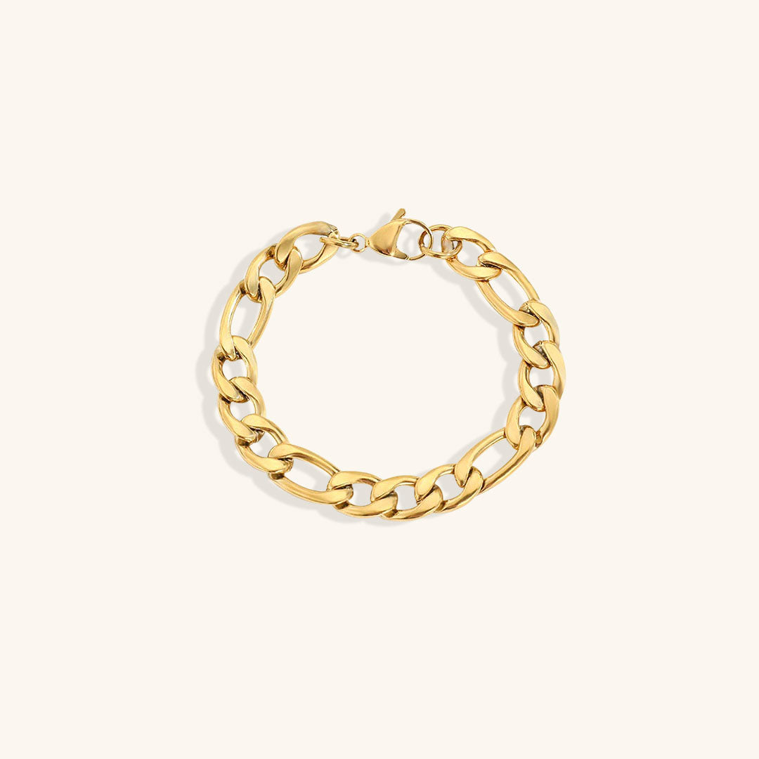 Bracciale a catena in oro Saturno