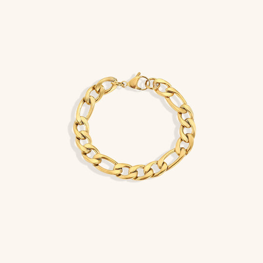 Bracciale a catena in oro Saturno