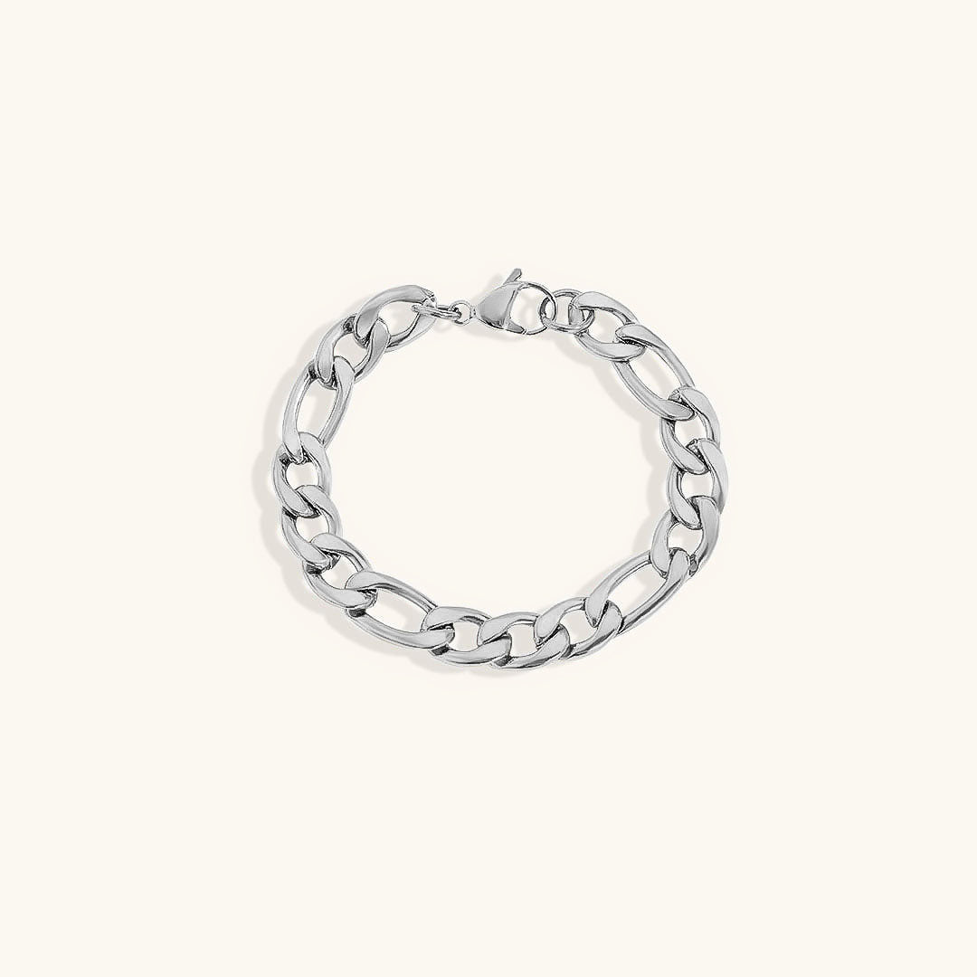 Bracciale a catena in oro Saturno