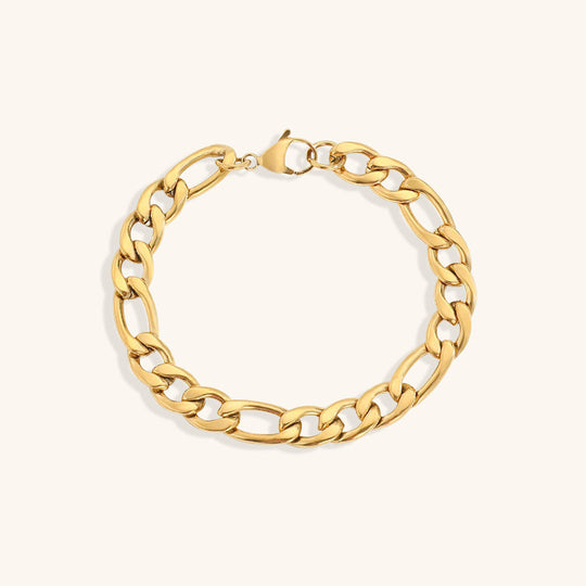 Bracciale a catena in oro Saturno