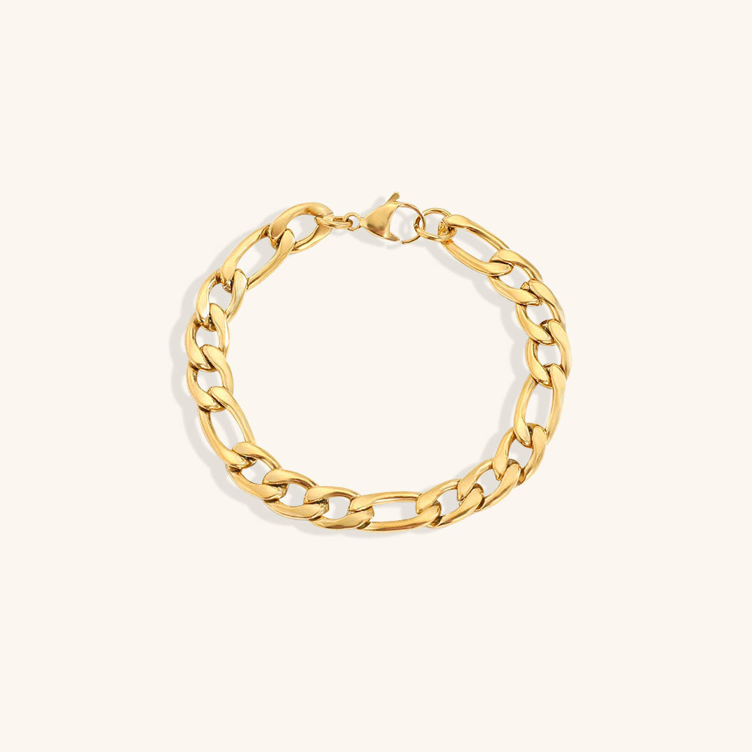 Bracciale a catena in oro Saturno
