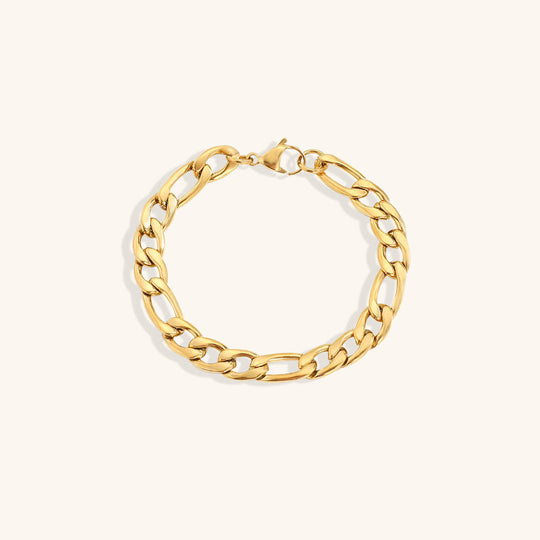 Bracciale a catena in oro Saturno