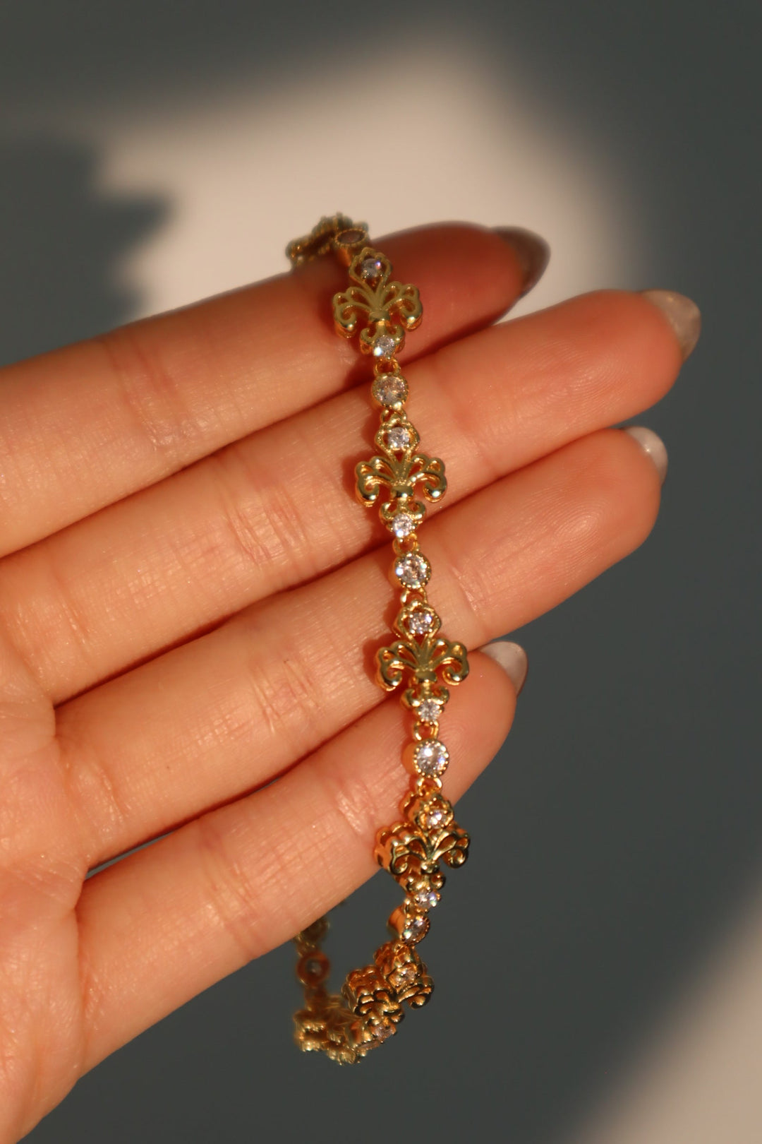 Bracciale Iris con diamanti multipli