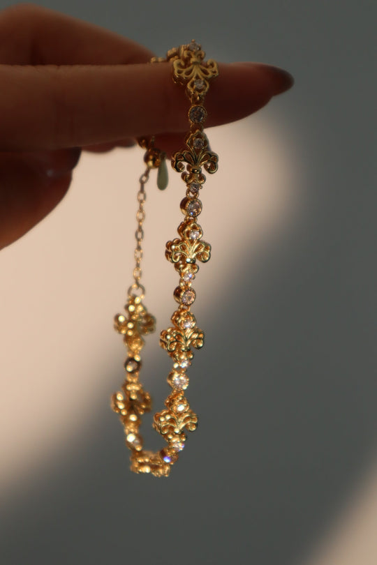 Bracciale Iris con diamanti multipli