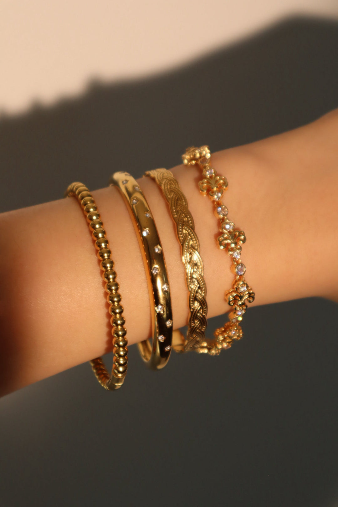 Bracciale Iris con diamanti multipli