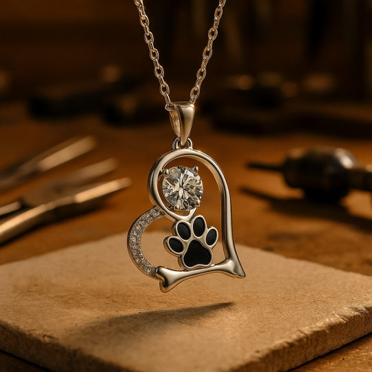 Collana Cuore Zampa