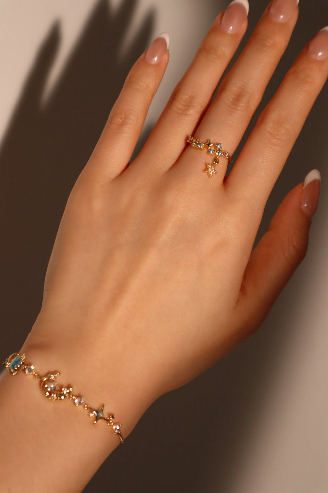 Bracciale Stella Luna Blu