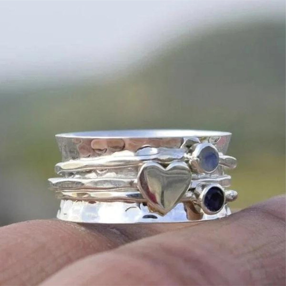 Anello Cuore Spinner