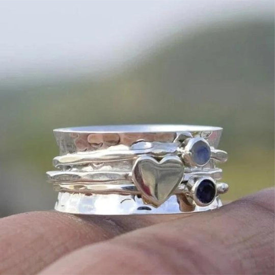 Anello Cuore Spinner