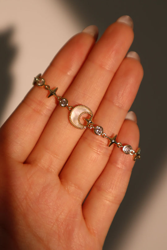 Bracciale Shell Moon Star