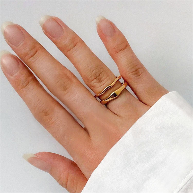 Anello Dianne Gold Stacker
